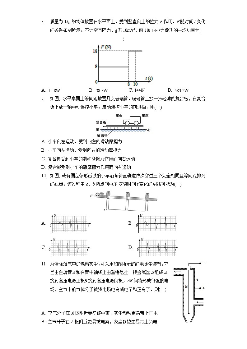 2022年上海市徐汇区高考物理二模试卷（含答案解析）02