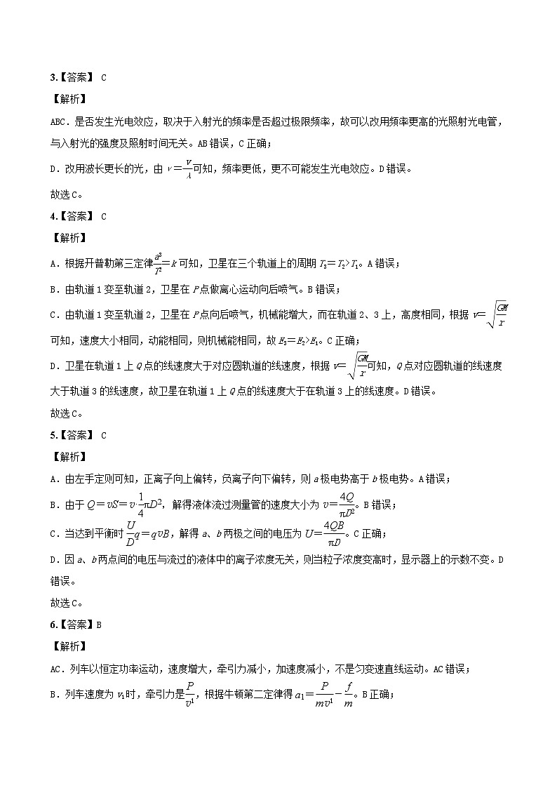 物理-2022年高考考前押题密卷（河北卷）（全解全析）第2页