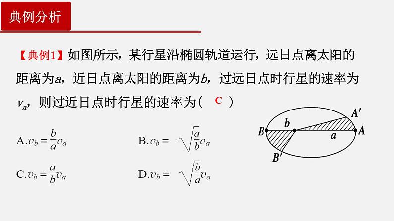 2022-2023年人教版(2019)新教材高中物理必修2 第7章万有引力与宇宙航行7-1行星的运动课件第5页