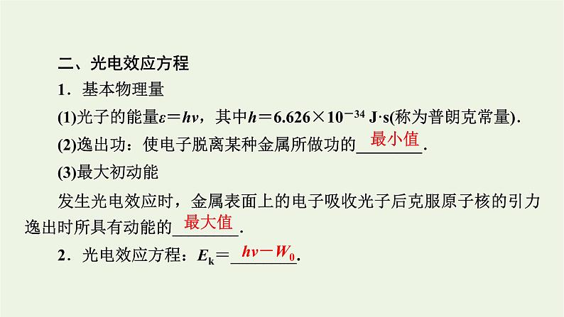 2022-2023年高考物理一轮复习 专题12原子与原子核第1讲波粒二象性课件第7页