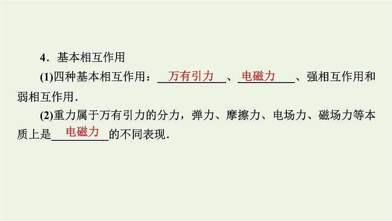 2022-2023年高考物理一轮复习 第2章物体间的相互作用第1讲力重力弹力摩擦力课件第6页