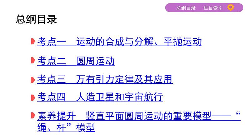 2022-2023年高考物理二轮复习 第2讲曲线运动与万有引力 课件第2页