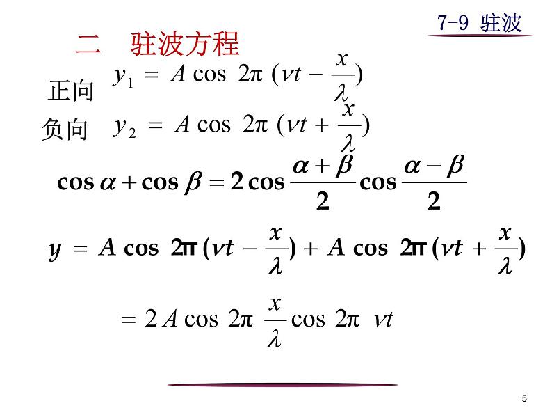 高中物理竞赛 波的干涉课件第5页