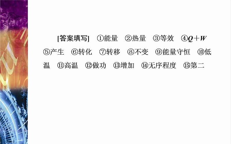 2022-2023年粤教版(2019)新教材高中物理选择性必修3 第3章热力学定律章末复习提升课件第3页