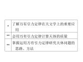 2022-2023年人教版高中物理必修2 第6章万有引力航天6-4万有引力理论的成就课件