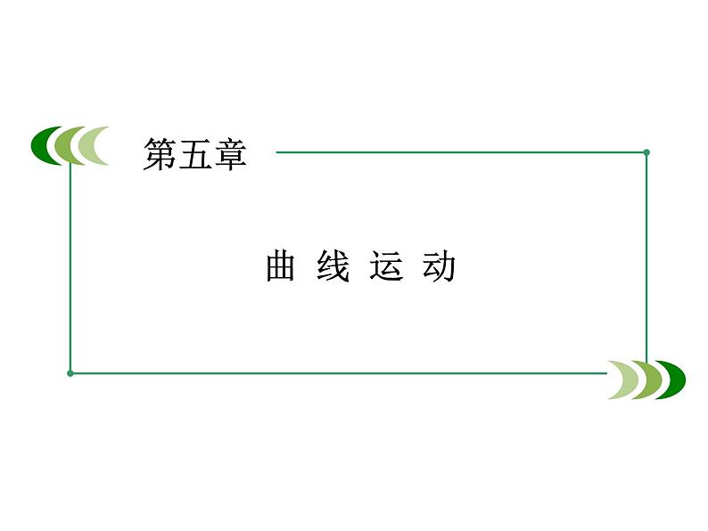 2022-2023年人教版高中物理必修2 第5章曲线运动章末小结课件01