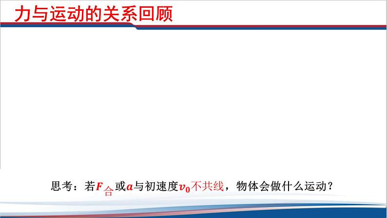 2022-2023年人教版高中物理必修2 第5章曲线运动5-1曲线运动课件第3页