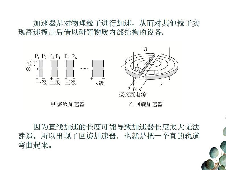 2022-2023年人教版(2019)新教材高中物理选择性必修2 第1章安培力与洛伦兹力1-4质谱仪与回旋加速器课件第4页