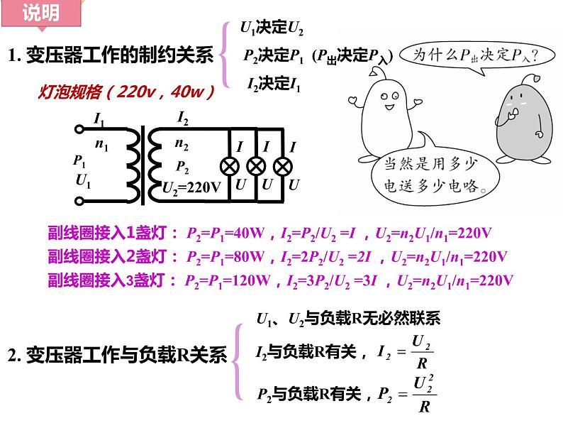 2022-2023年人教版(2019)新教材高中物理选择性必修2 第3章交变电流3-3变压器课件08