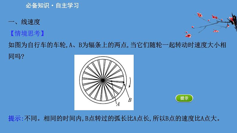 2022-2023年人教版(2019)新教材高中物理必修2 第6章圆周运动6-1圆周运动课件(1)第3页