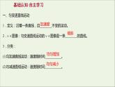 2022-2023年人教版(2019)新教材高中物理必修1 第2章匀变速直线运动的研究2-2匀变速直线运动的速度与时间的关系课件
