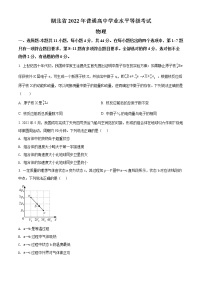 2022年高考湖北卷 物理卷及答案（考后更新）