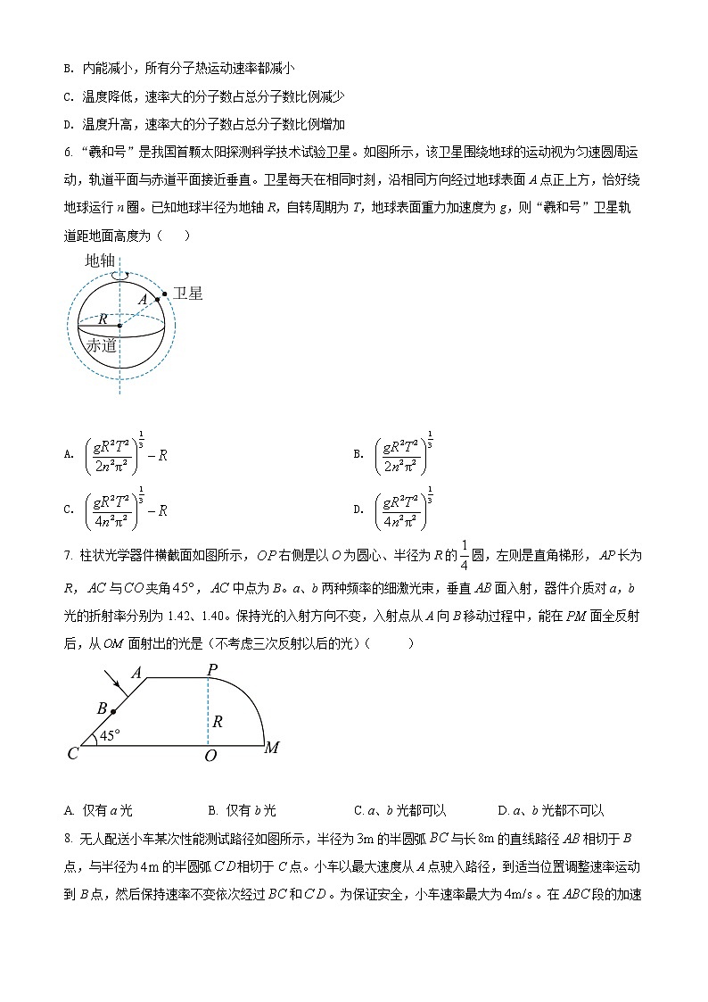 2022年高考山东卷 物理卷及答案解析（原卷+解析卷）03