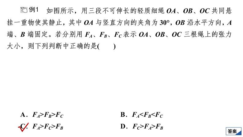 2022-2023年高考物理一轮复习 第2章热点专题：求解共点力平衡问题的八种方法课件06