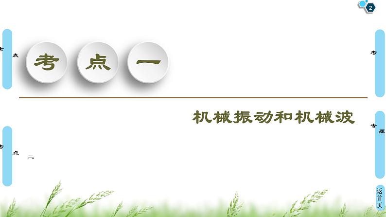 2022-2023年高考物理二轮复习 专题7振动和波动光及光的本性课件02