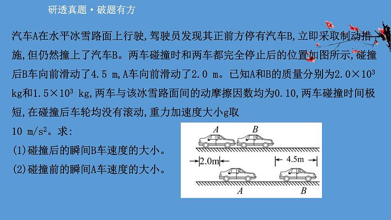 2022-2023年高考物理二轮复习 第1篇专题5考向3弹性碰撞和非弹性碰撞课件第2页