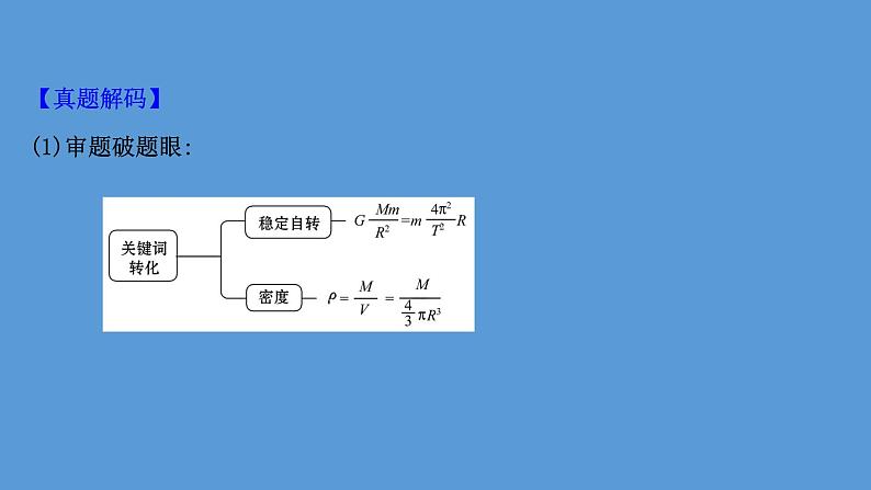 2022-2023年高考物理二轮复习 第1篇专题4考向4天体质量和密度的计算课件第4页