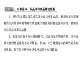 2022-2023年鲁科版(2019)新教材高中物理选择性必修3 第2章固体与液体章末综合提升课件