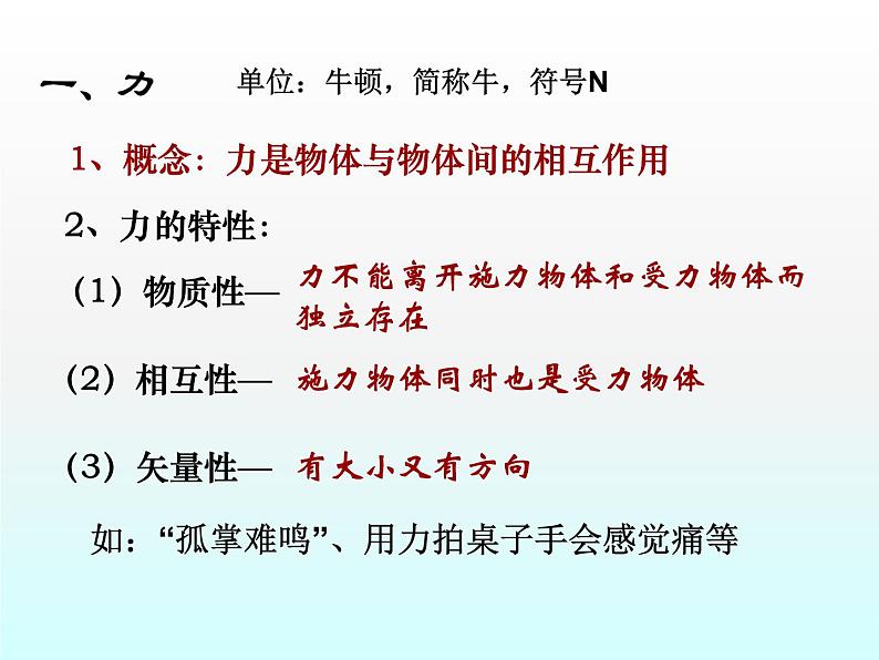 2022-2023年人教版高中物理必修1 第3章相互作用3-1重力基本相互作用课件02