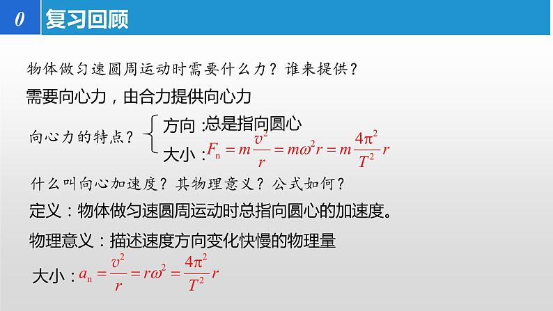 6.4生活中的圆周运动习题课1轻绳、轻杆、圆锥摆模型课件-2021-2022学年高一下学期物理人教版（2019）必修第二册第2页