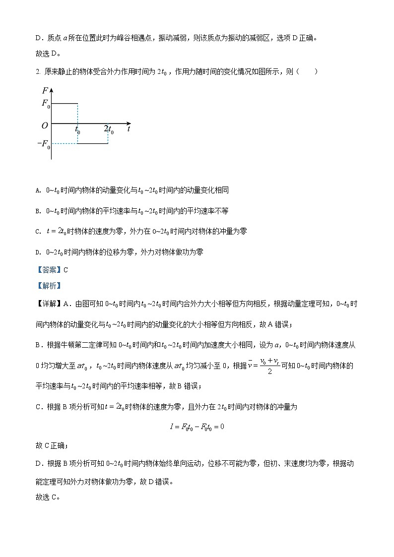 2021-2022学年云南省曲靖市第二中学高二（下）期中物理试题（解析版）第2页