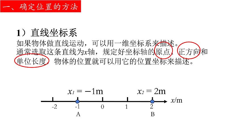 教科版物理必修一《位置变化的描述-位移》PPT课件04