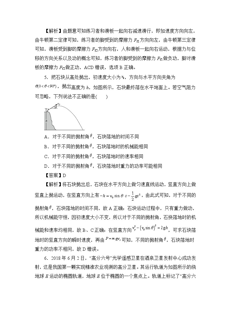 2022淮安车桥中学高二上学期入学调研（A）物理试题含答案第3页
