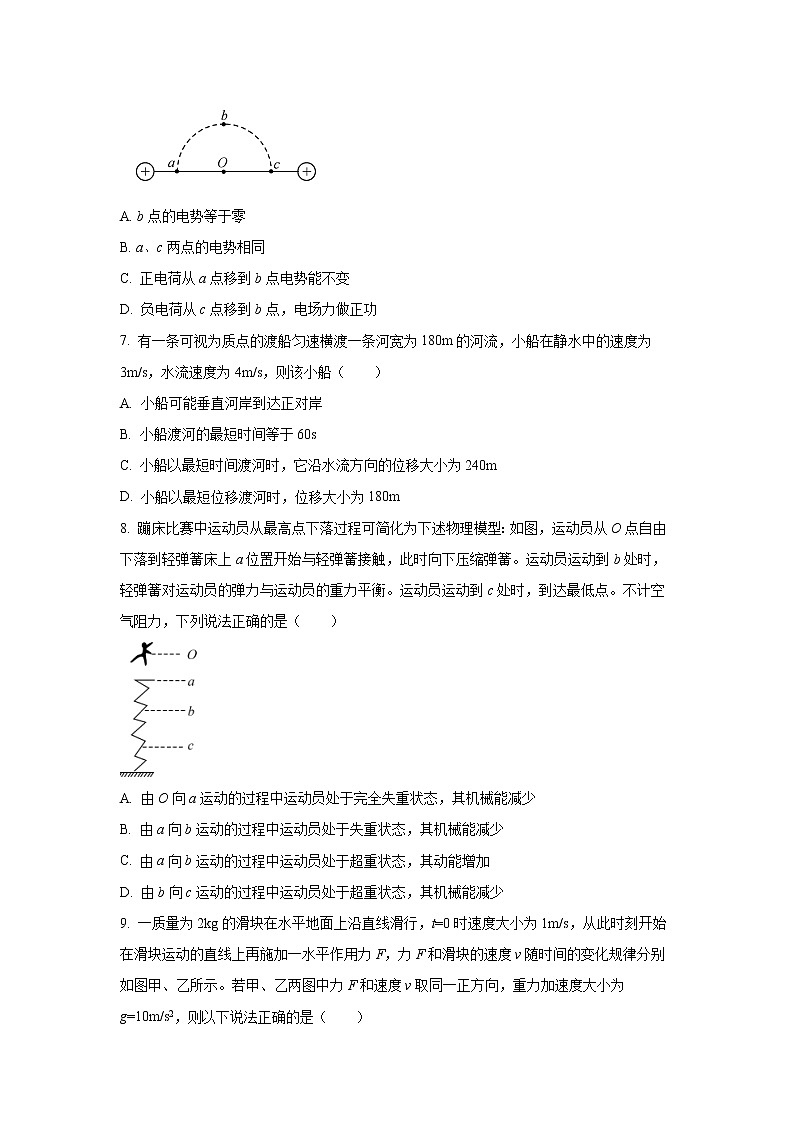 2021省大庆肇州县二校高二下学期期末联考物理试题含答案第3页