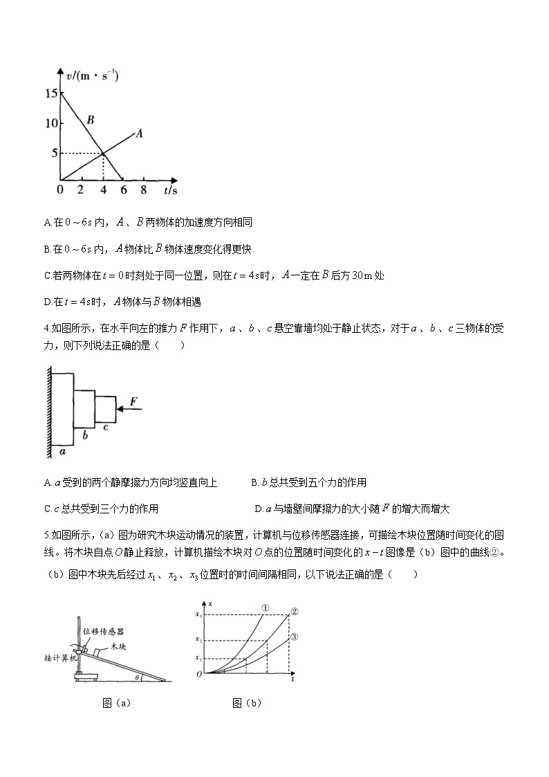 2021洛阳豫西名校高二下学期期末联考物理试题含答案02