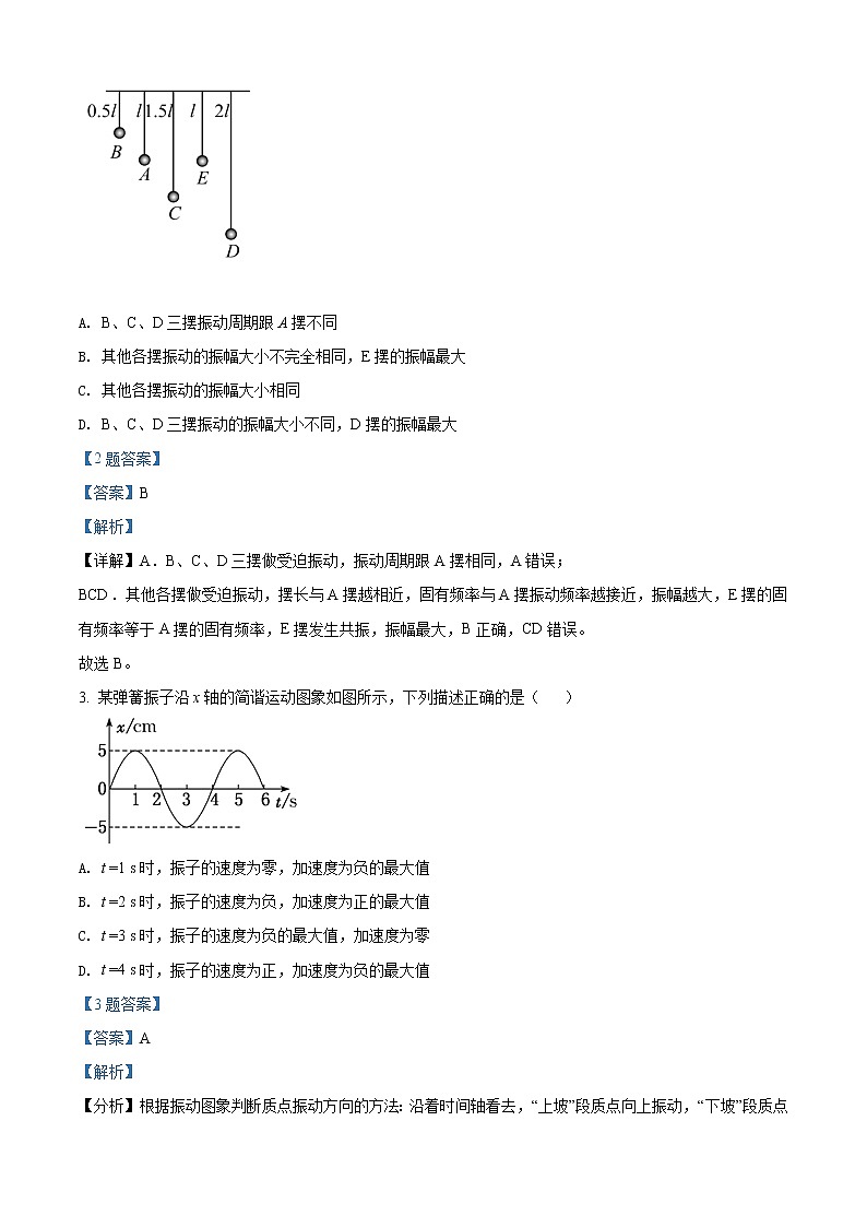 2022遂宁遂宁中学校高二下学期期中物理试题含答案02