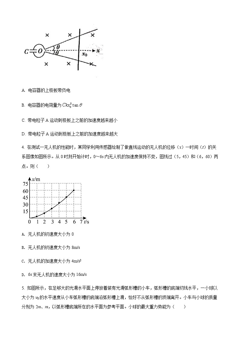 2022届广东省茂名市第一中学高三（下）5月模拟考试物理试题含答案第2页