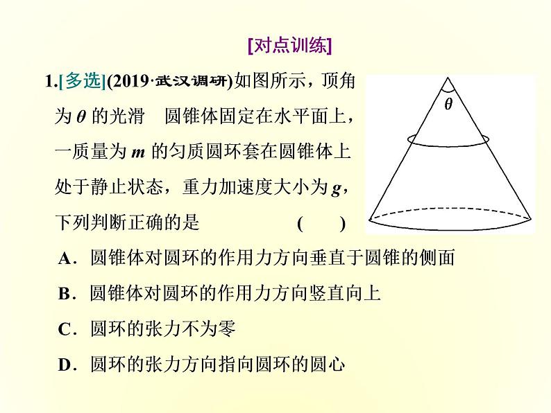 2022-2023年高考物理一轮复习 力与物体平衡课件第6页