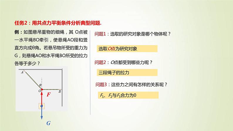 新人教版高中物理必修第一册第三章相互作用__力第5节共点力的平衡作业课件第8页