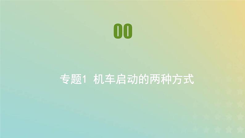 新人教版高中物理必修第二册第八章机械能守恒定律专题1机车启动的两种方式课件01