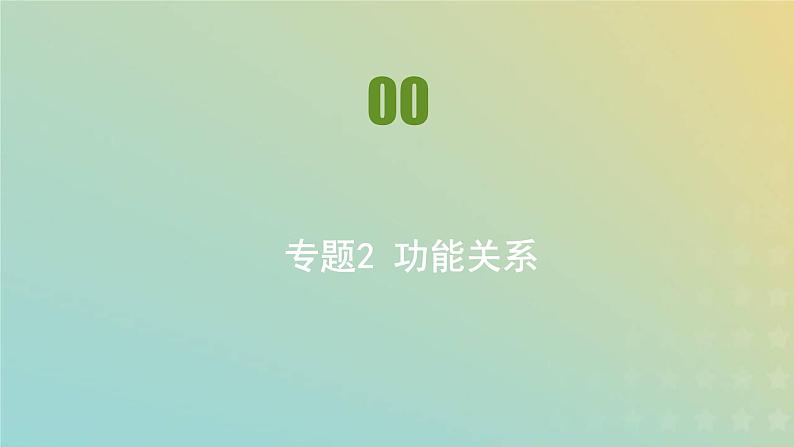 新人教版高中物理必修第二册第八章机械能守恒定律专题2功能关系课件第1页