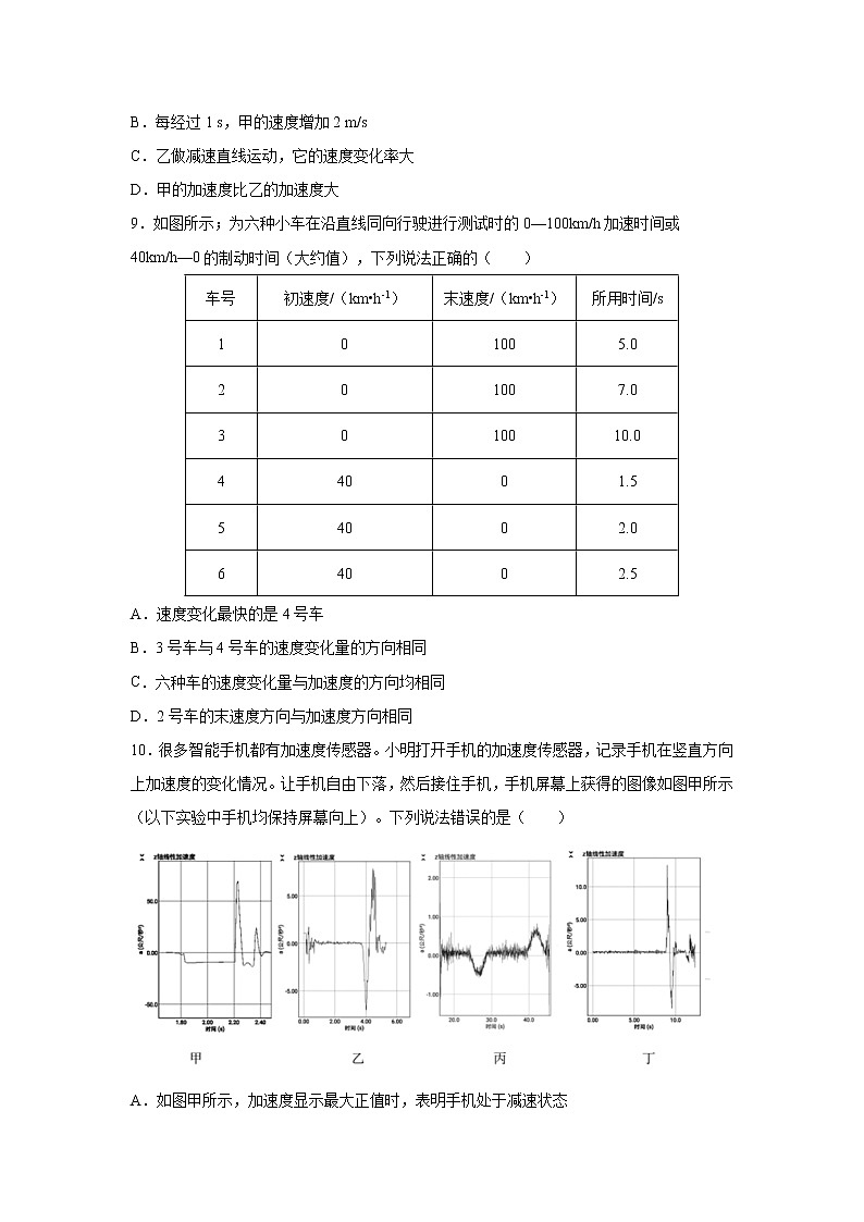 2023届高考物理一轮复习单元双测——运动的描述A卷 Word版含解析第3页