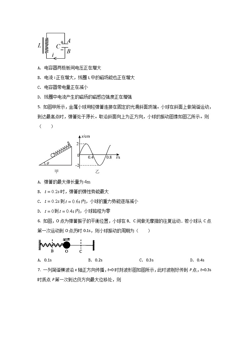 2021-2022学年四川省泸县第一中学高二下学期第一次月考物理试题（Word版）第2页