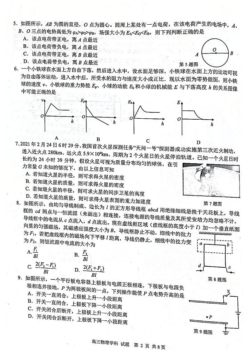 物理试题第2页