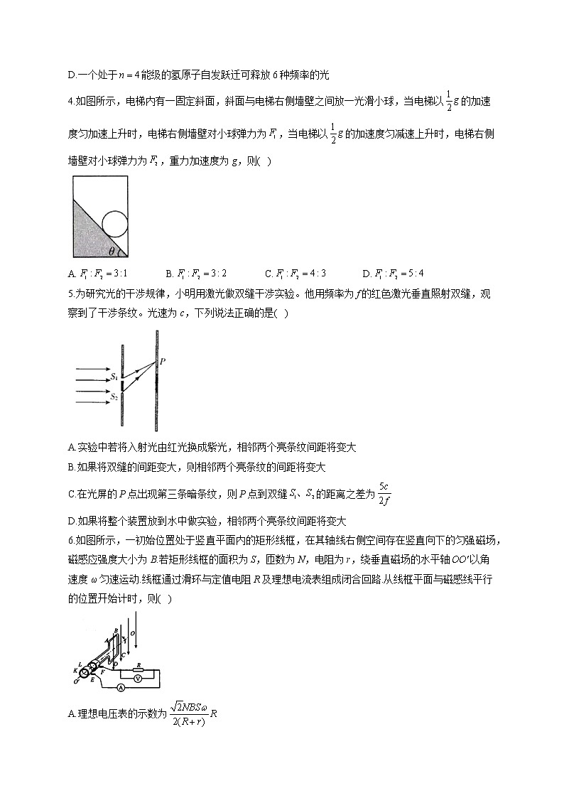 2022届山东省高考物理精创预测卷 山东专版  （解析版）第2页