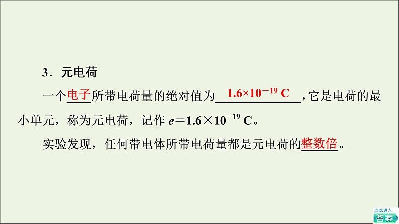 高中物理第1章静电场1电荷电荷守恒定律课件教科版必修第三册05