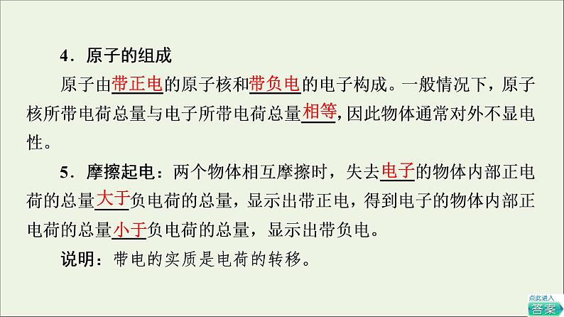 高中物理第1章静电场1电荷电荷守恒定律课件教科版必修第三册06