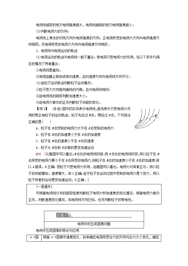 高中物理第1章静电场章末综合提升学案教科版必修第三册03