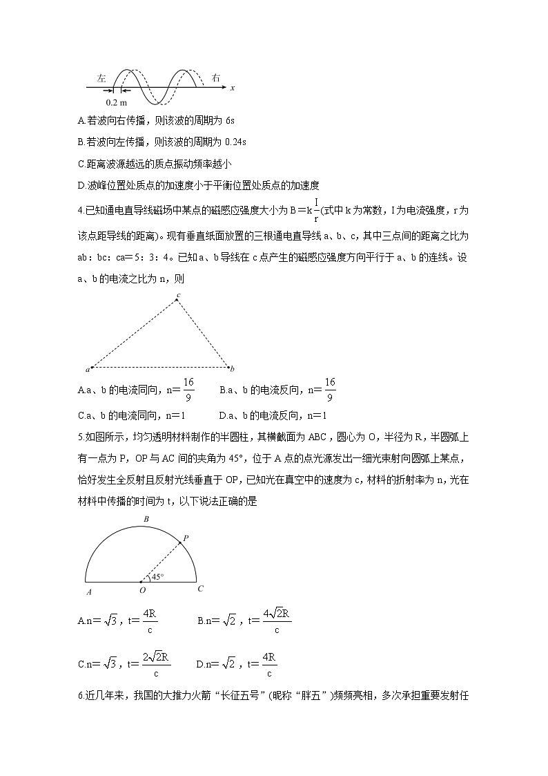2021湖北省“决胜新高考・名校交流“高三下学期3月联考试题物理含解析第2页