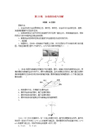 高考物理复习特训考点四曲线运动万有引力与宇宙航行第29练运动的合成与分解含解析