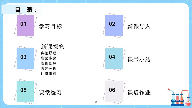 人教版（2019）高中物理必修三12.3《实验：电池电动势和内阻的测量》课件+教案+同步习题+学案02