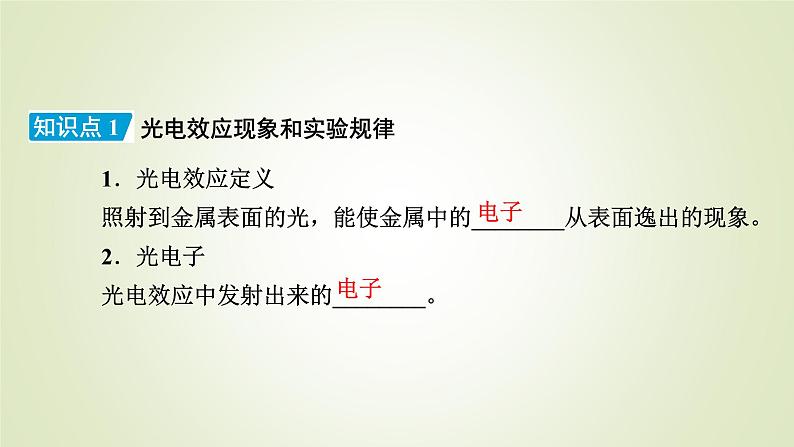 新人教版高中物理选择性必修第三册第四章原子结构和波粒二象性2光电效应课件08