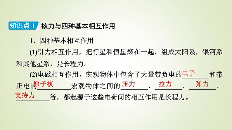 新人教版高中物理选择性必修第三册第五章原子核3核力与结合能课件第8页