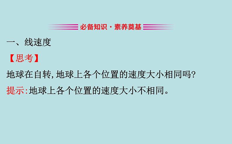 统编人教版高中物理必修 第二册《1 圆周运动》课件第3页