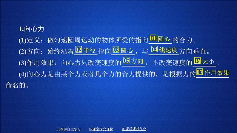 统编人教版高中物理必修 第二册《2 向心力》优质教学课件1第4页