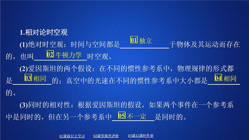 统编人教版高中物理必修 第二册《5 相对论时空观与牛顿力学的局限性》课件1第4页